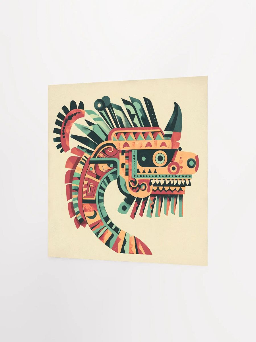 Quetzalcoatl Aztec Poster Art product image (6)