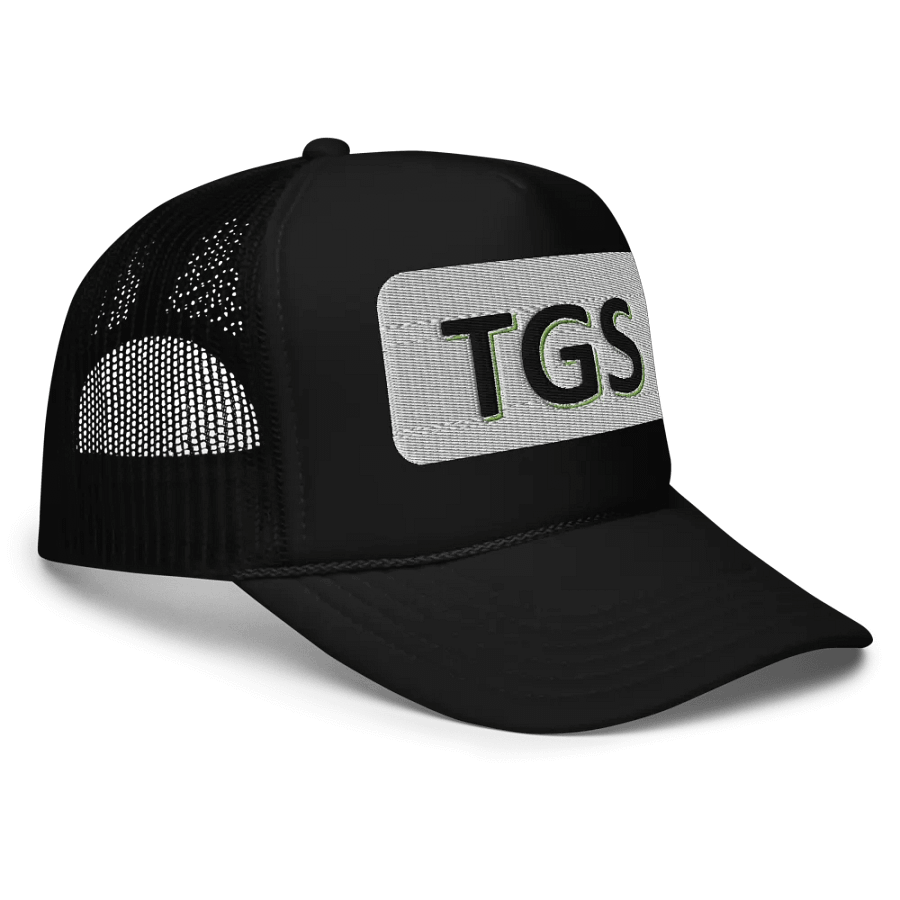 TGS Bold Green Outline Trucker Hat product image (3)