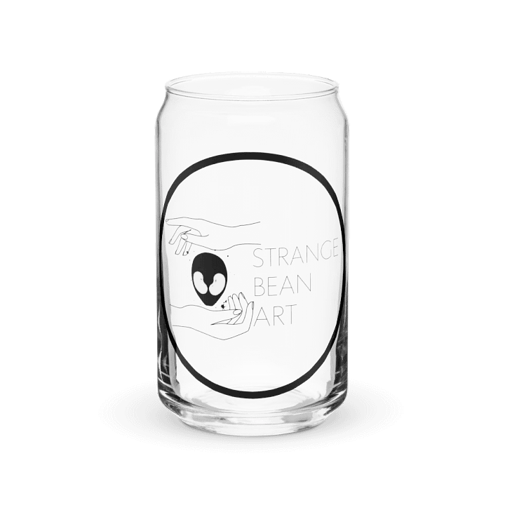 Strange Bean Art Logo Glass product image (2)