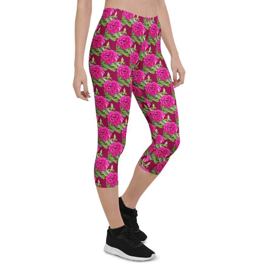 Customizable All-Over Print Capri Leggings product image (7)