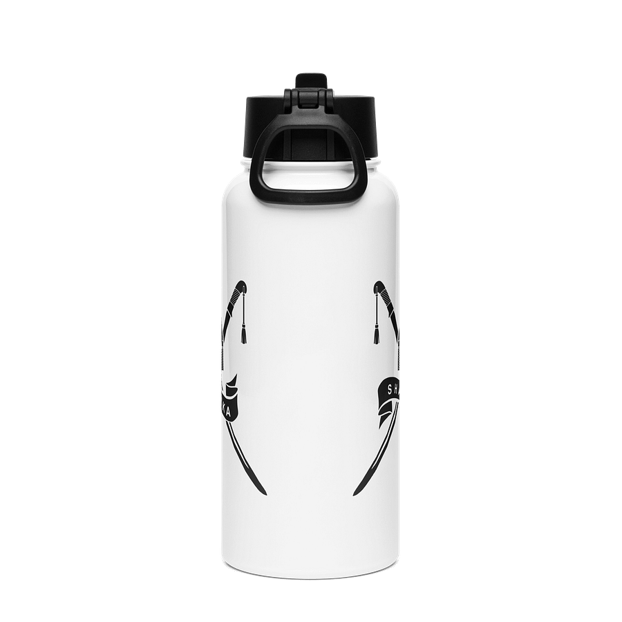 Black Shashka Water Bottle with Straw product image (4)