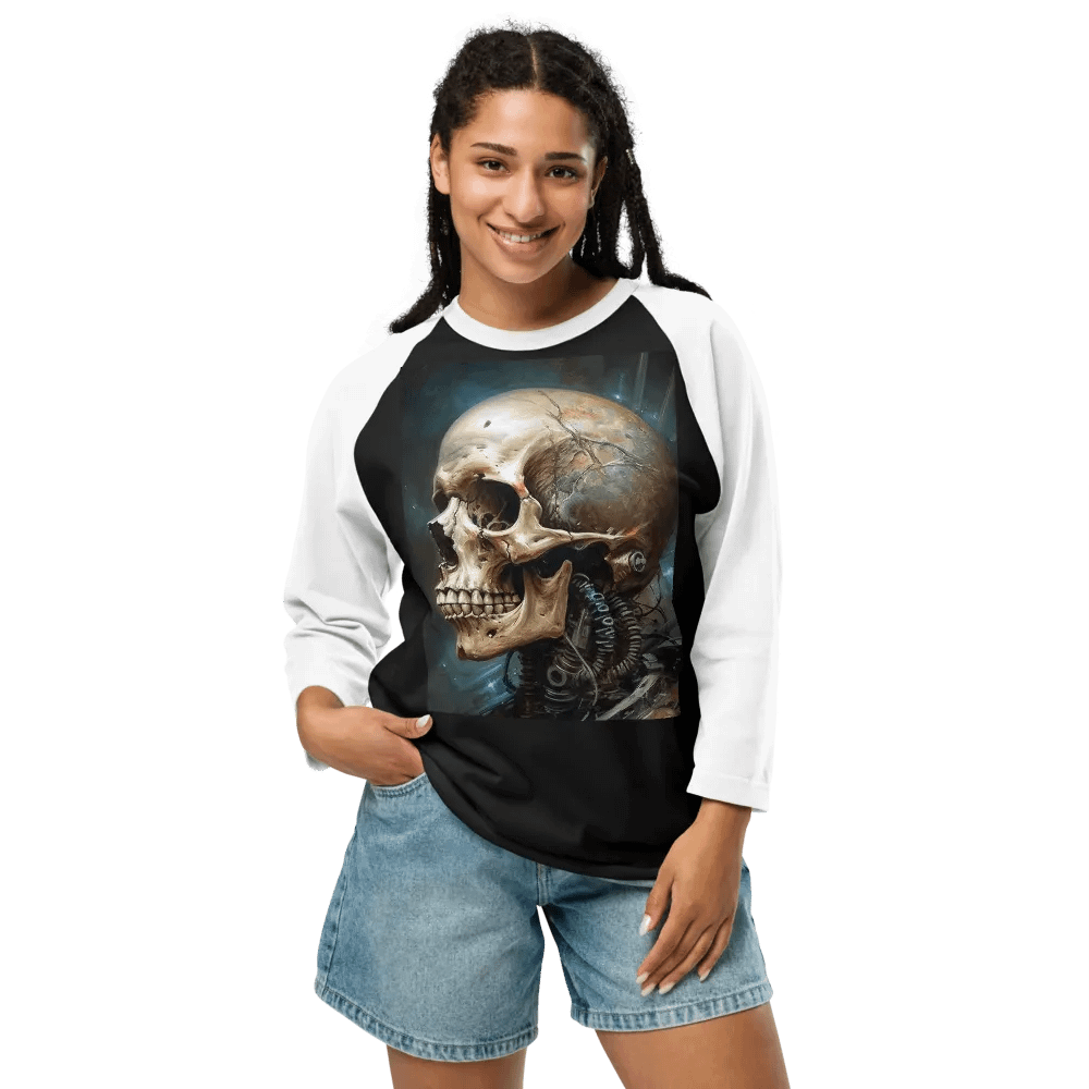 Mechanical Skull Fusion Raglan Tee product image (8)