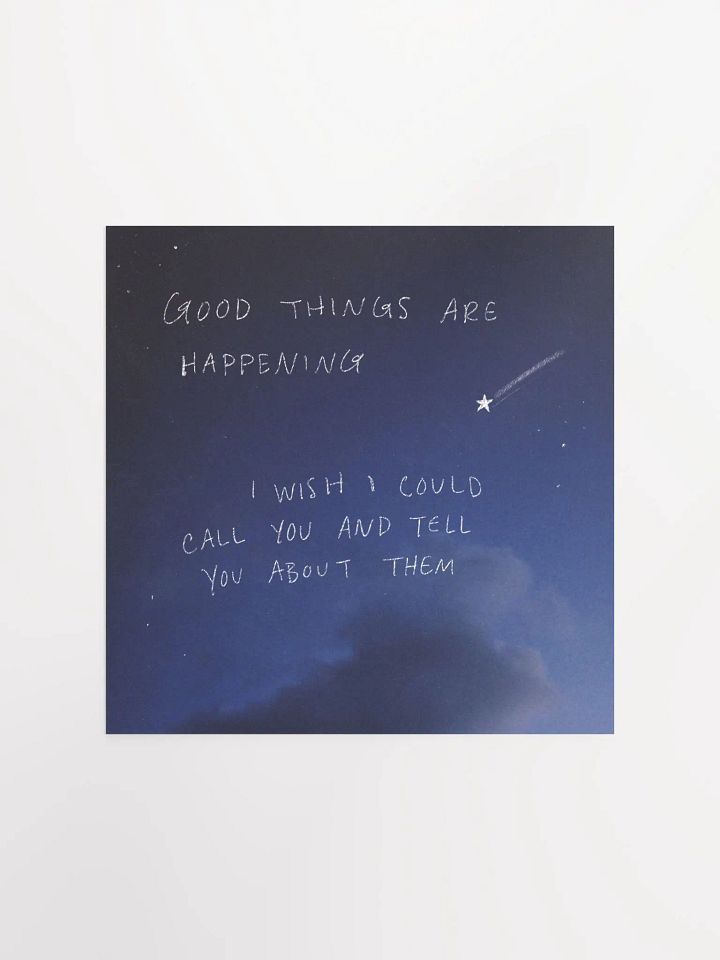 I Wish I Could Call Art Print product image (1)
