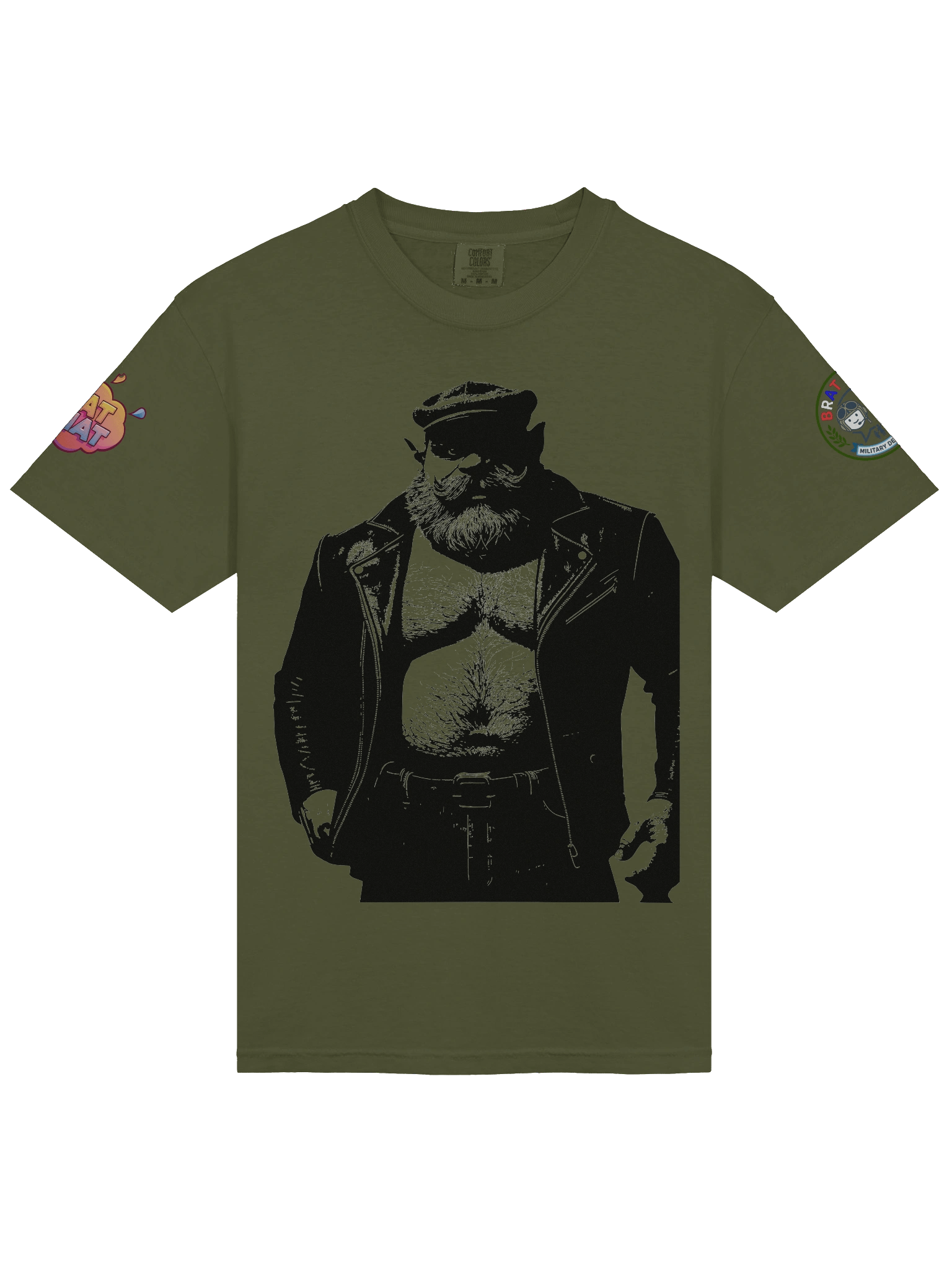 Bearded Rebel Graphic Tee product image (18)