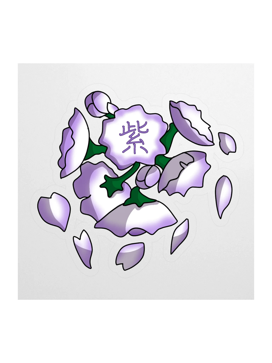 Purple Team logo sticker product image (1)