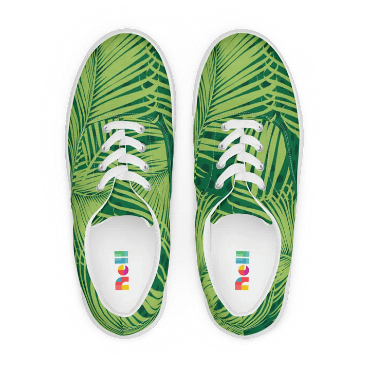 Tropical Palm Men's Canvas Shoes product image (1)