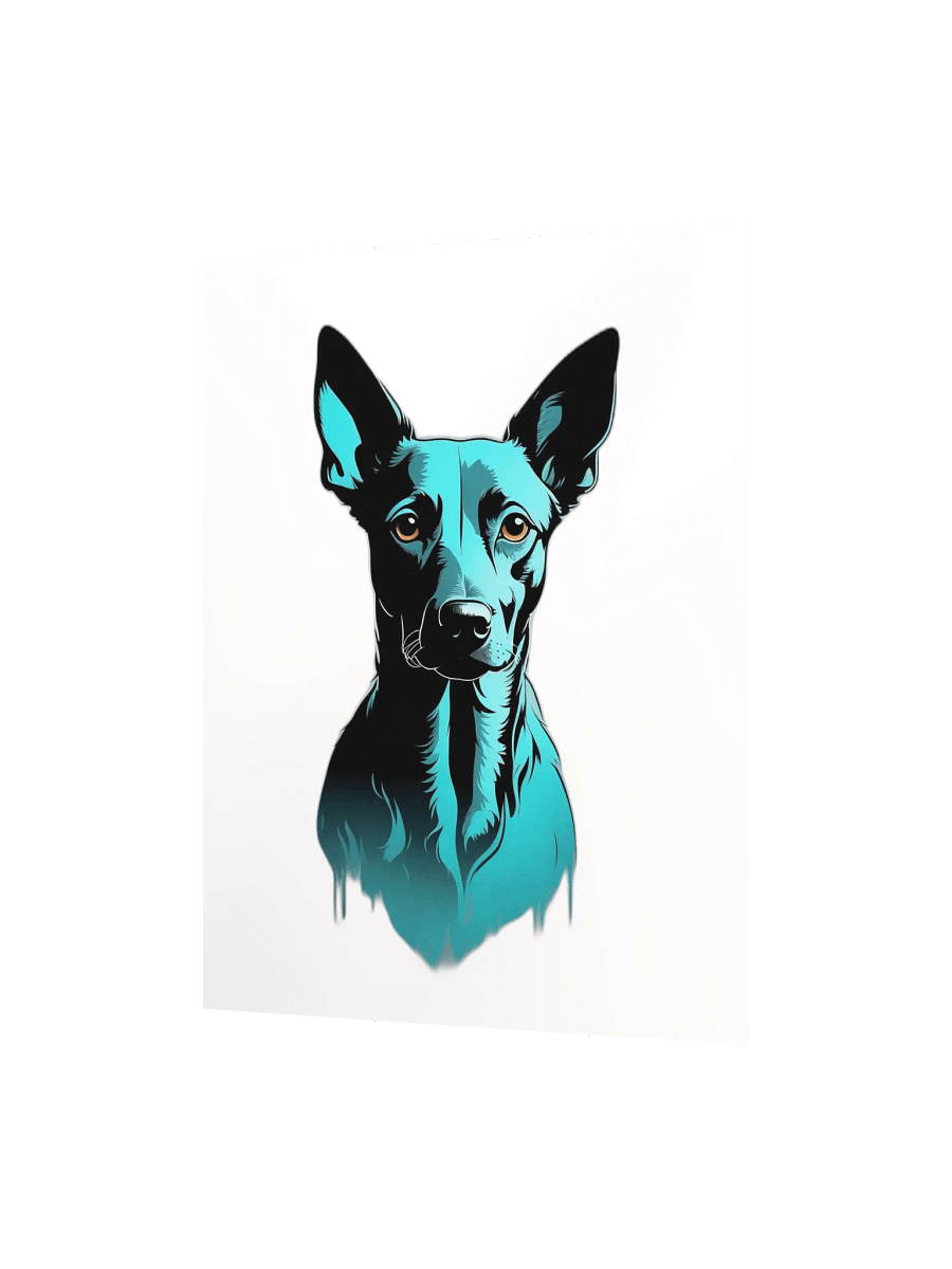Mystic Blue Dog Enhanced Poster product image (2)