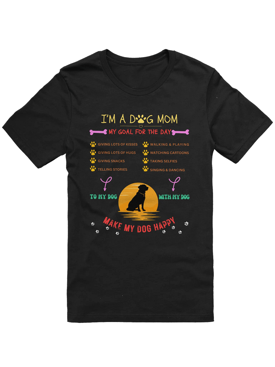 Dog Mum Dog Lover T- Shirt product image (1)