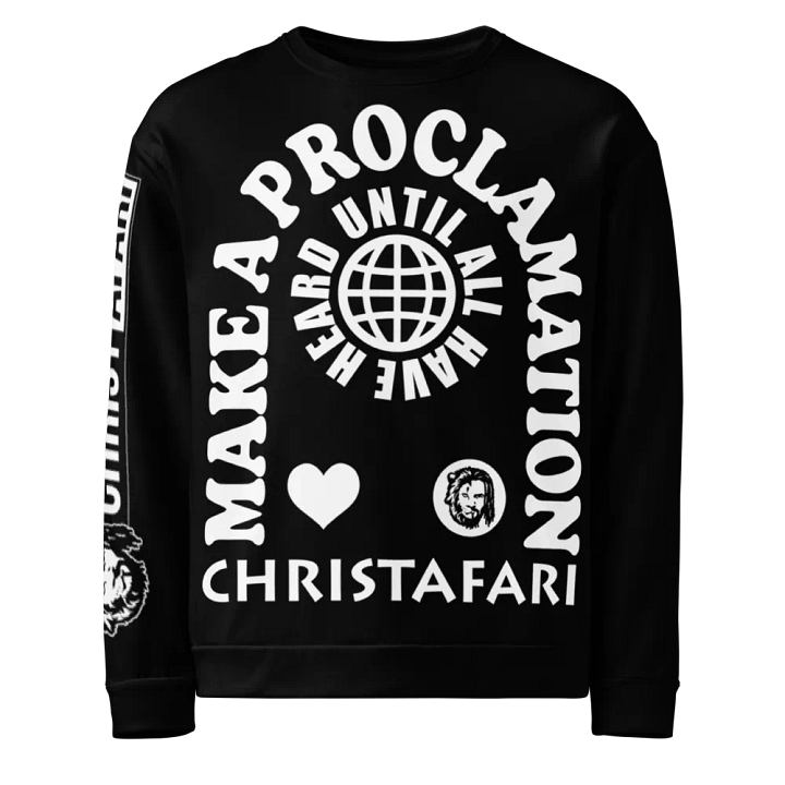 Christafari Make A Proclamation! Missionwear Sweatshirt product image (1)