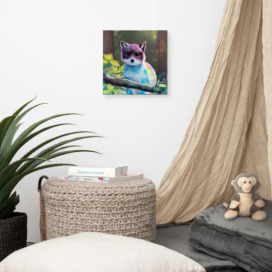 Cute Fox Digital Painting - v3 product image (7)