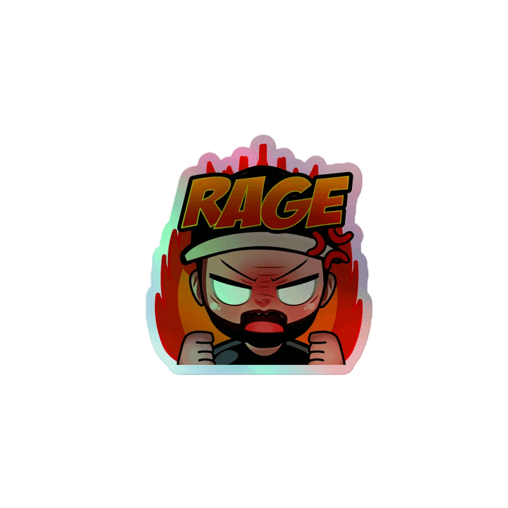 Rage Holographic Sticker Set product image (1)