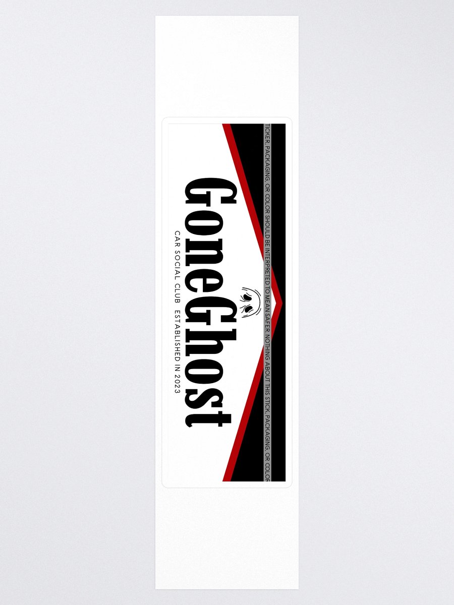 GoneGhost BrandLabel Sticker product image (4)