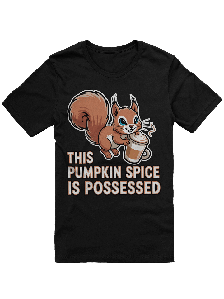 Possessed Pumpkin Spice Squirrel T-Shirt product image (5)