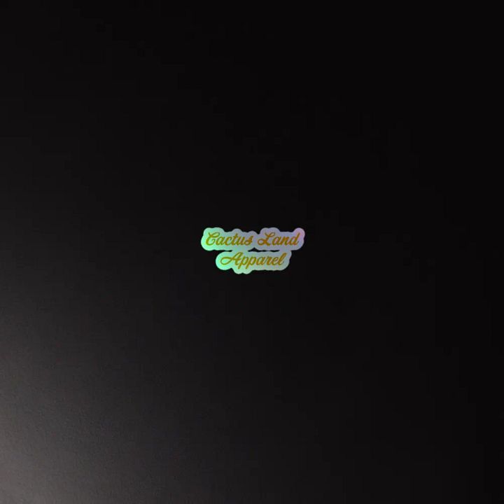 Cactus Land Holo Sticker product image (4)
