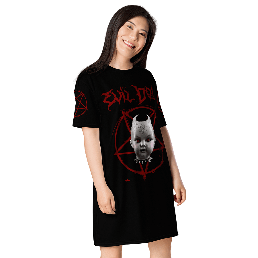 EVIL DOLL T-SHIRT DRESS product image (4)