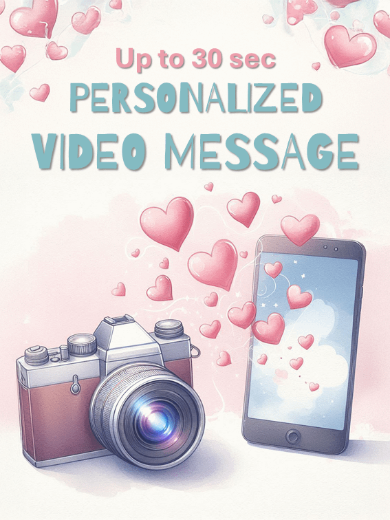 Personalized Video Message (up to 30 seconds) product image (1)