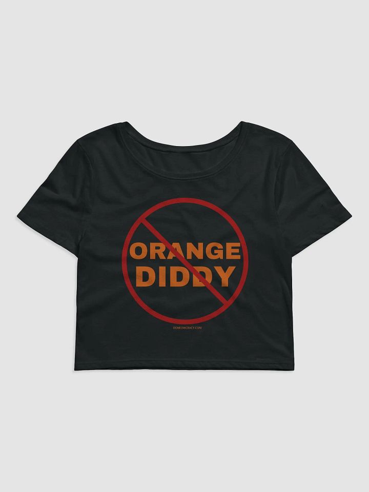 No ORANGE DIDDY Women's Crop Tee product image (1)