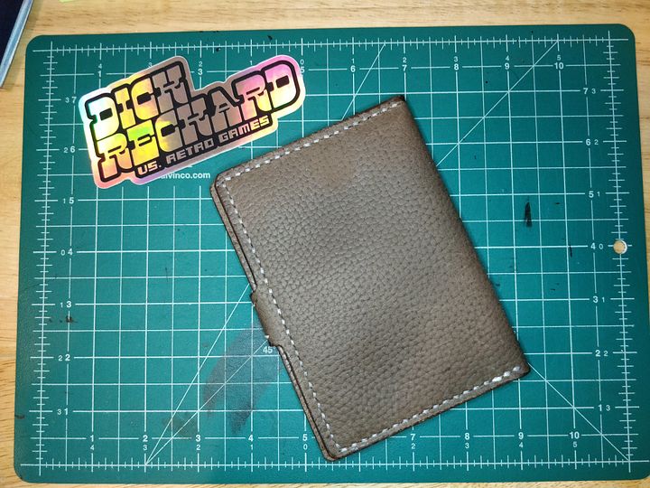 Brown Pebble Grain Passport Holder V1.0-C product image (2)