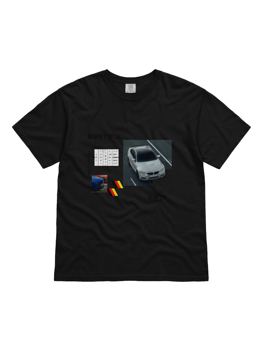 God's Chariot, German Automotive (Black) | Shirt product image (1)
