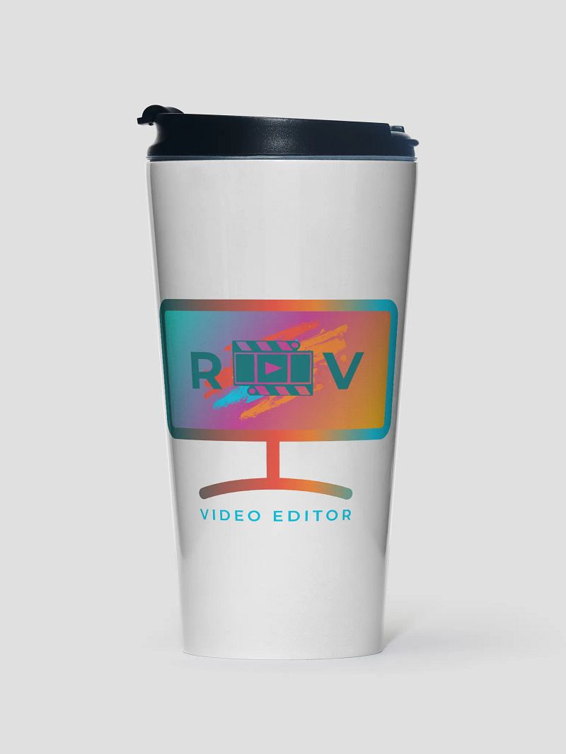 RandomVideoEditors Stainless Steel Travel Mug V2