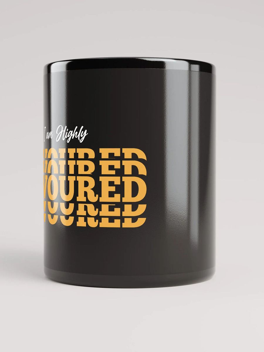 FAVOURED Black Mug product image (3)