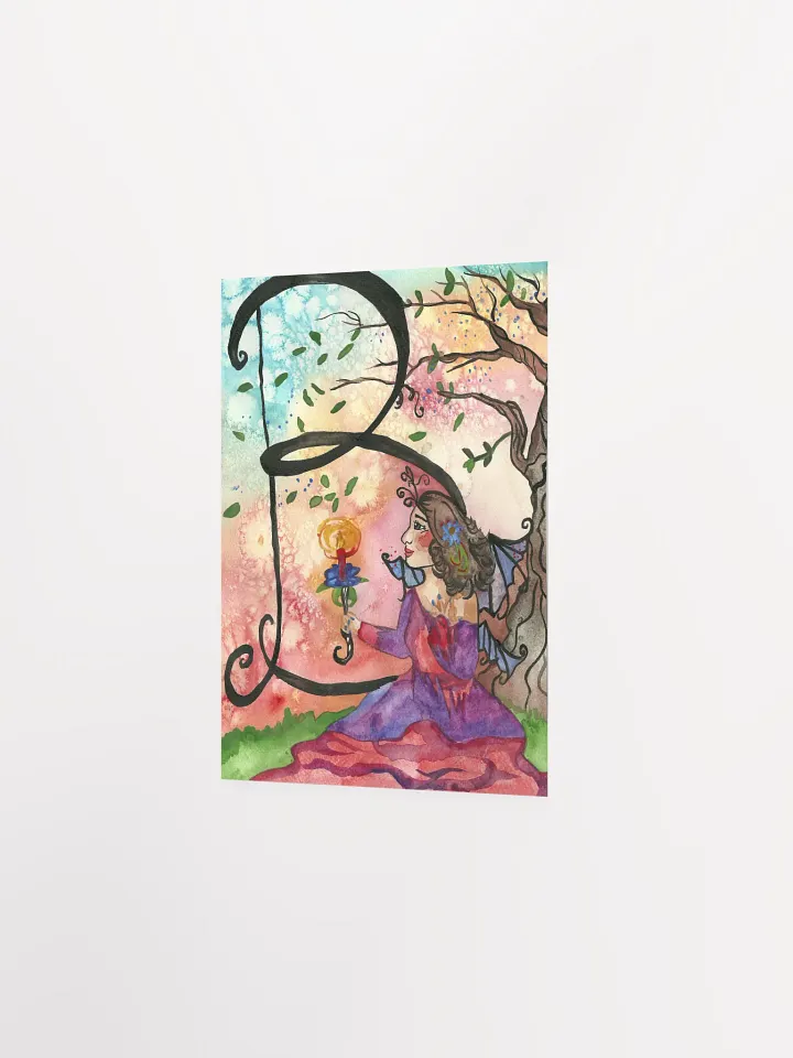 Fairy Alphabets - Letter B Art Print product image (8)