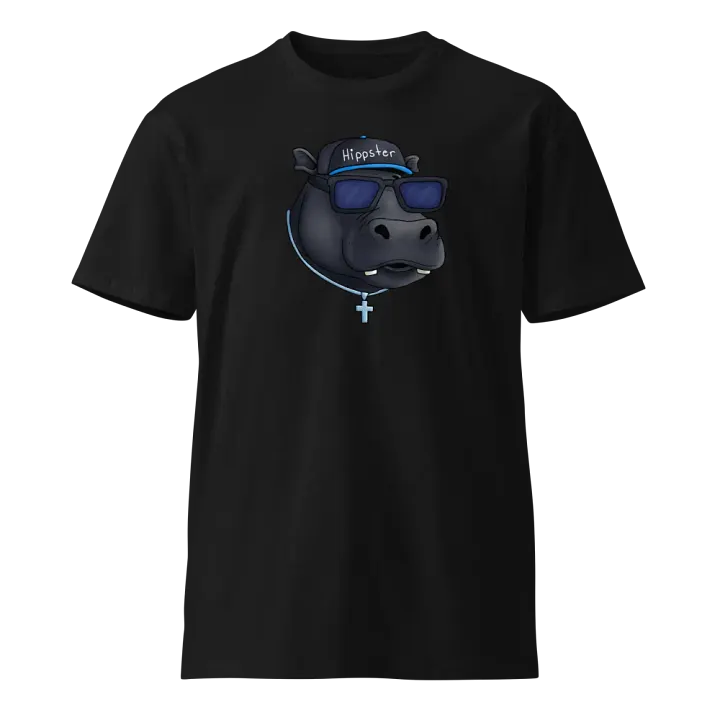 Tipster Hippo Unisex T-Shirt product image (1)
