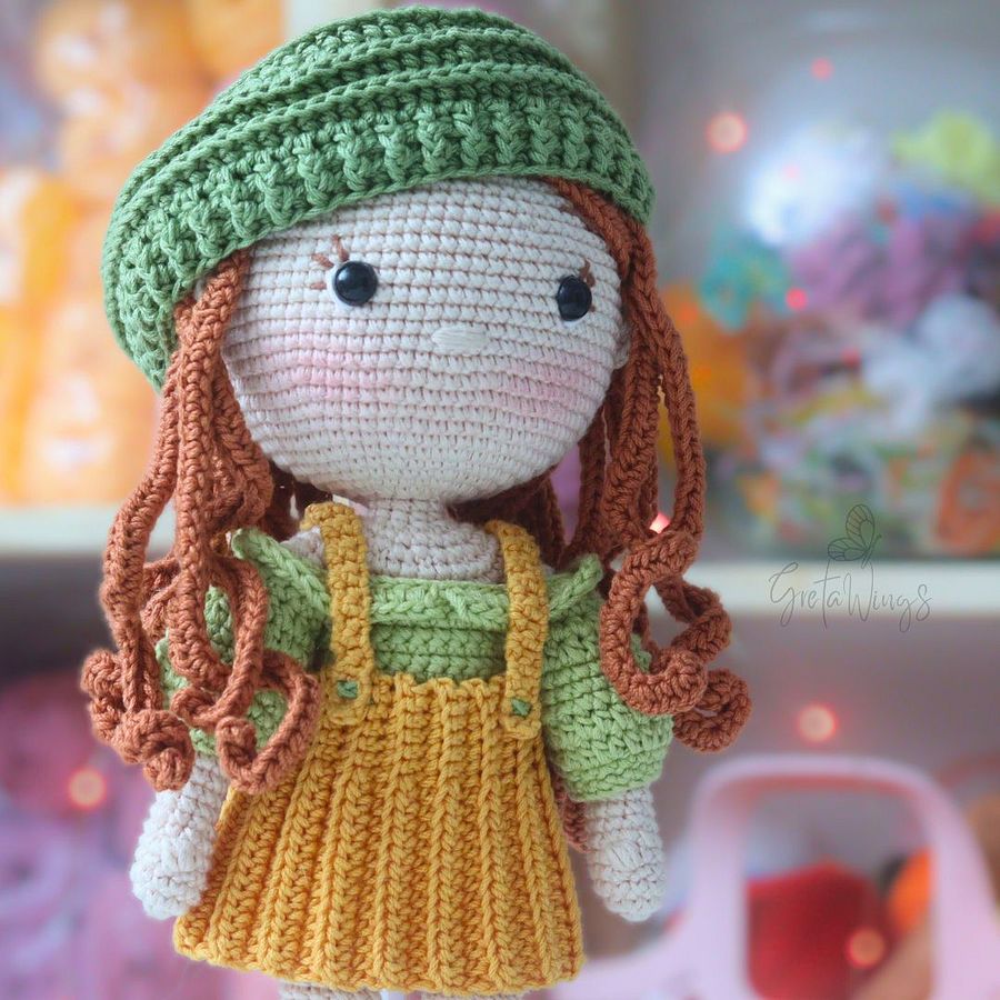 Doll Amber Autumn Pattern Amigurumi (Digital download) product image (4)