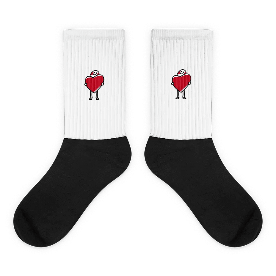 Love Joy Bestseller Red Hearts Socks product image (1)