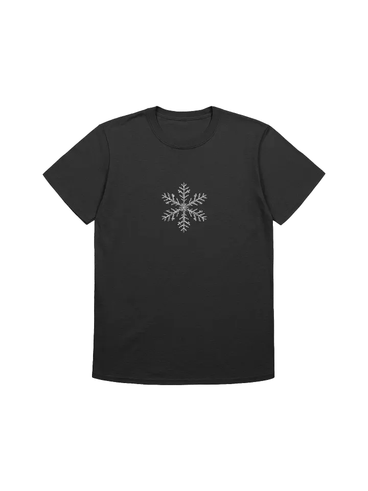 Large Snowflake Unisex Christmas T-Shirt product image (3)
