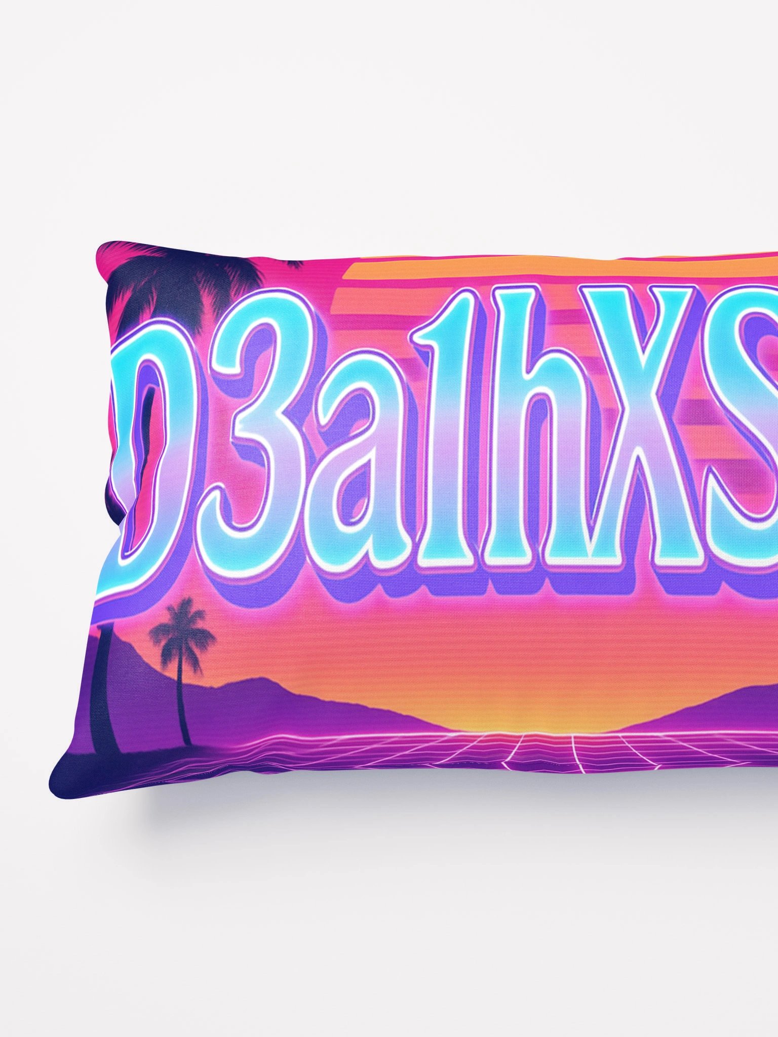 DreamSignal – D3a1hXSaga Vaporwave Pillow product image (4)