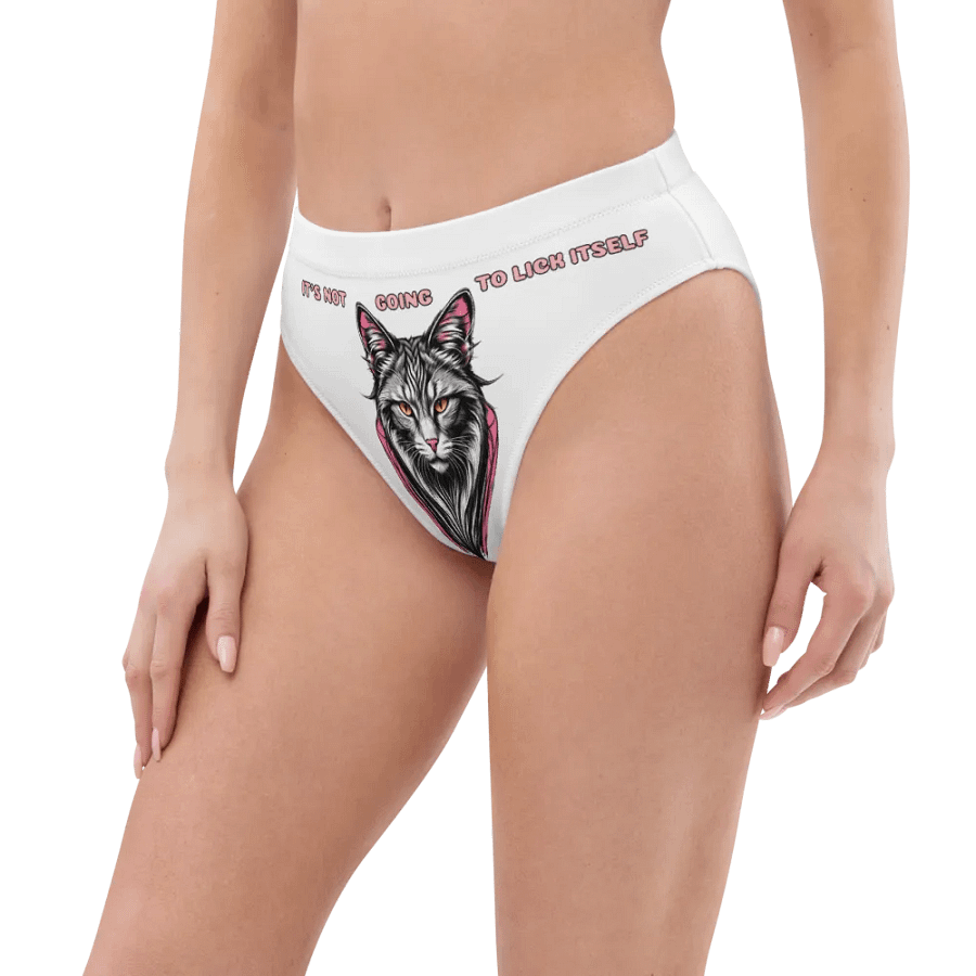 Lick Itself Cat Graphic Underwear product image (3)