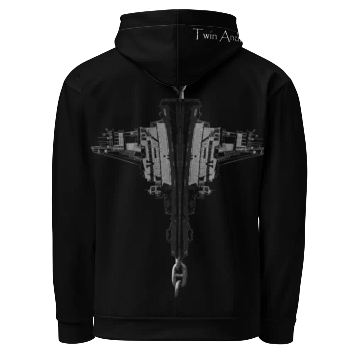 Black Hudson VB-chain Tug CE Hoodie product image (1)