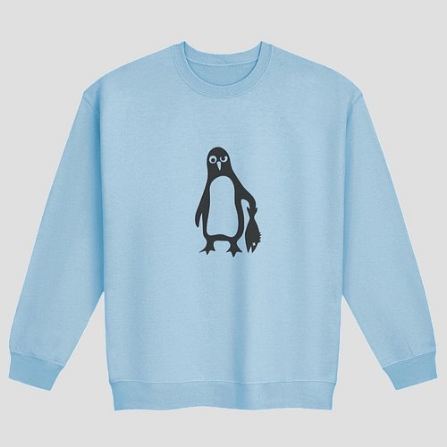 Talven hauskuutta ❄️🐧
Fishing Penguin -collegepaita tuo hymyn huulille ainutlaatuisella kalastavaa pingviiniä esittävällä kuv...