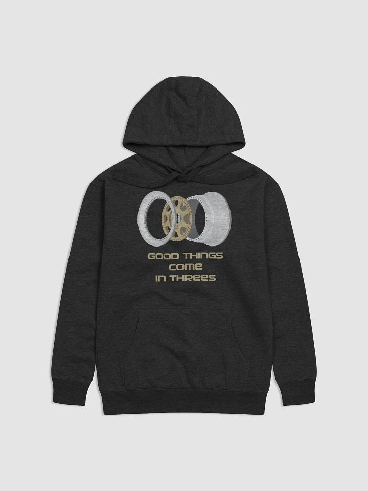 Good things come in threes - Hoodie (old) product image (2)