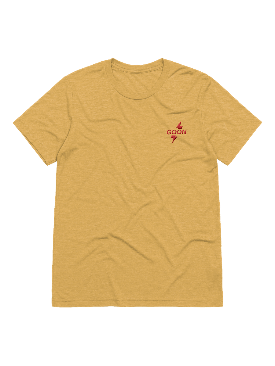Goon Bolt Short Sleeve T-Shirt Yellow (Small Logo) product image (1)