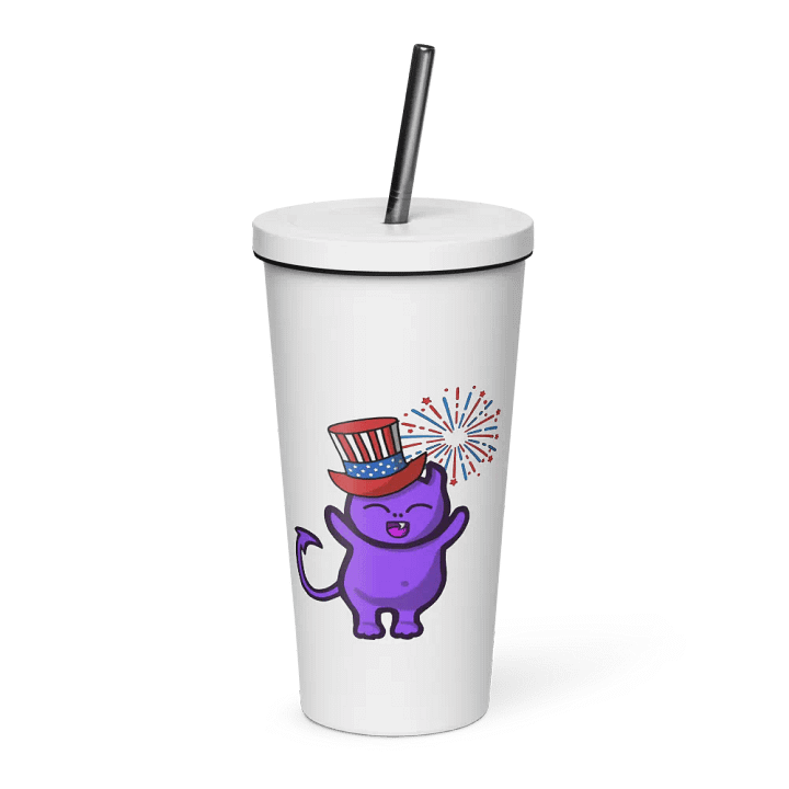 July 4th Insulated Cup With Lid product image (127)