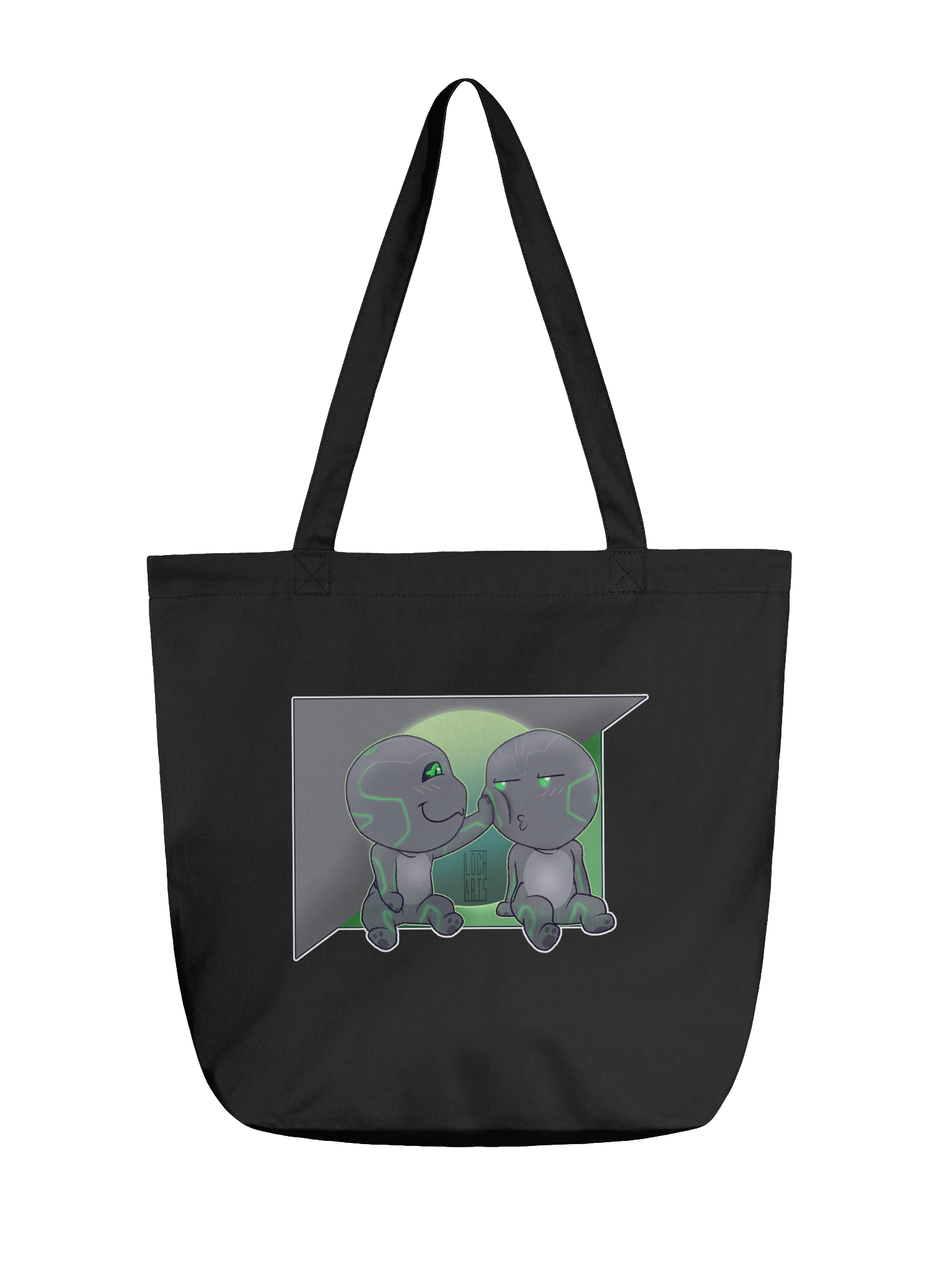 Huggabot Tote - Echo of the Larkspur product image (1)