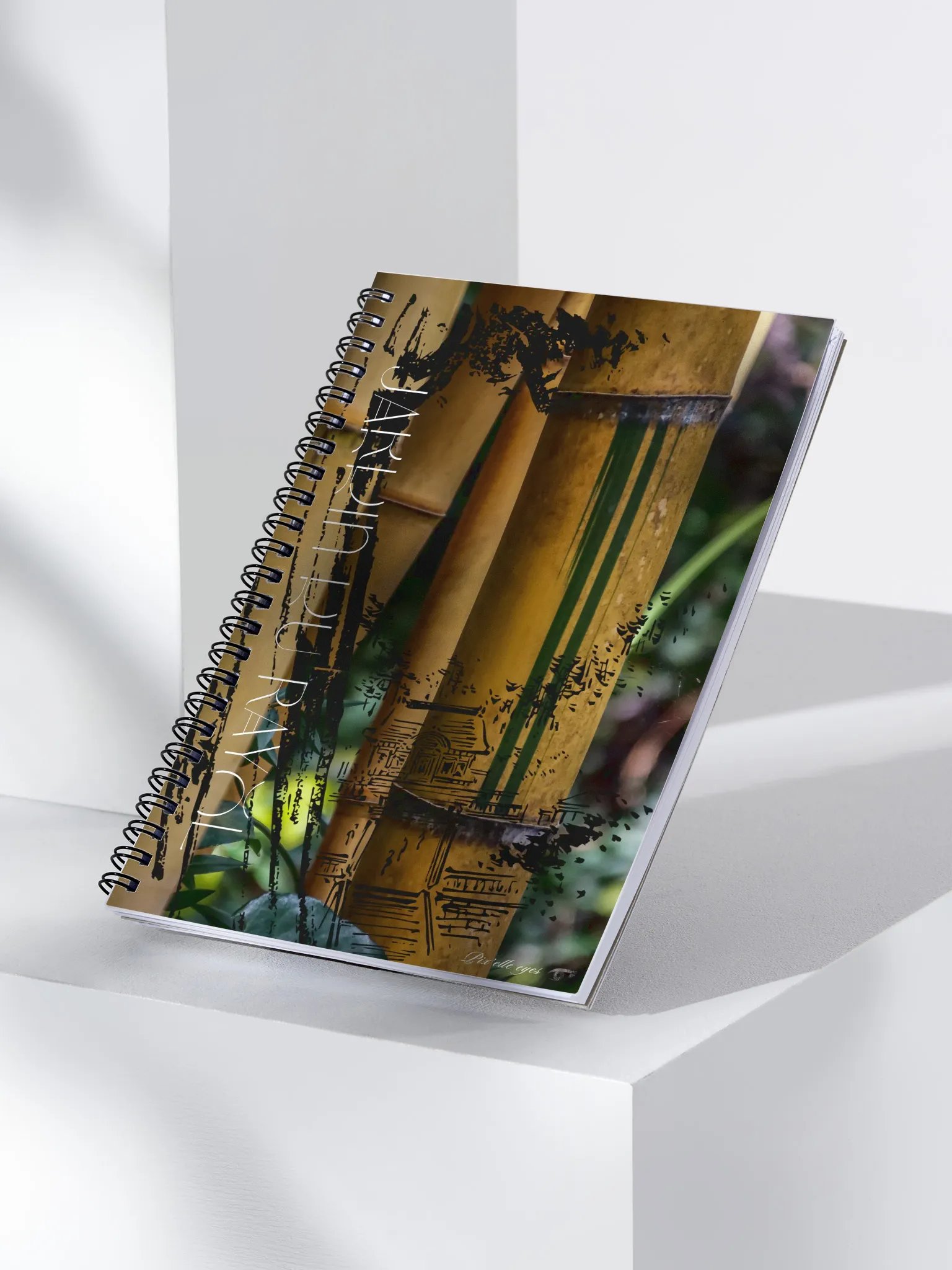 GeoGraphik Notebook – Jardin du Rayol – Bamboo Reverie – A5 Format product image (3)