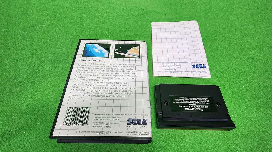 SEGA MASTER SYSTEM - Global Defense - CIB product image (2)
