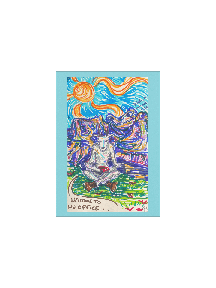 Welcome To My Office Print product image (1)