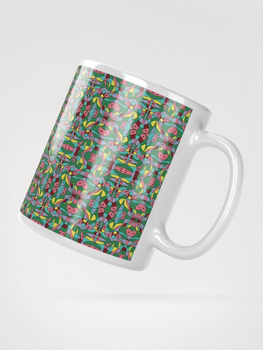 Watermelon Bloom – Glossy Ceramic Mug product image (2)