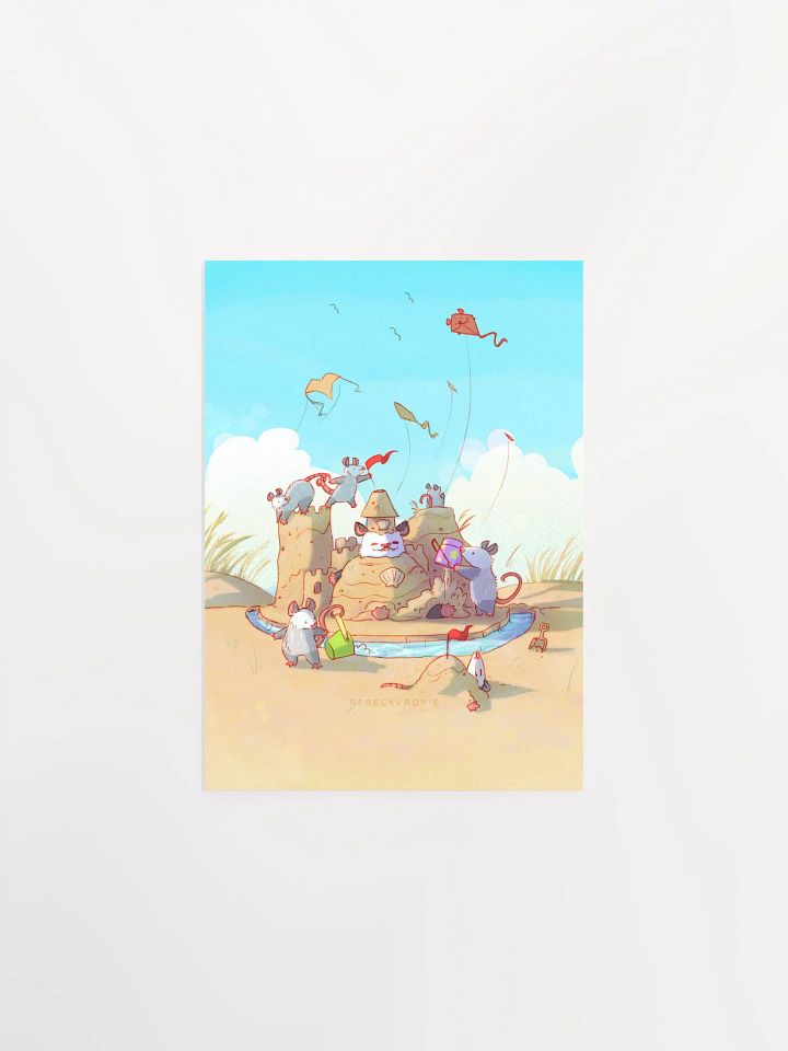 Possum Beach Day Print product image (2)