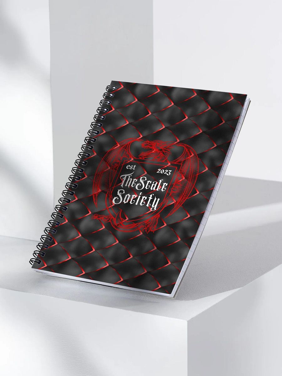 Scale Society Coat of Arms Notebook product image (4)