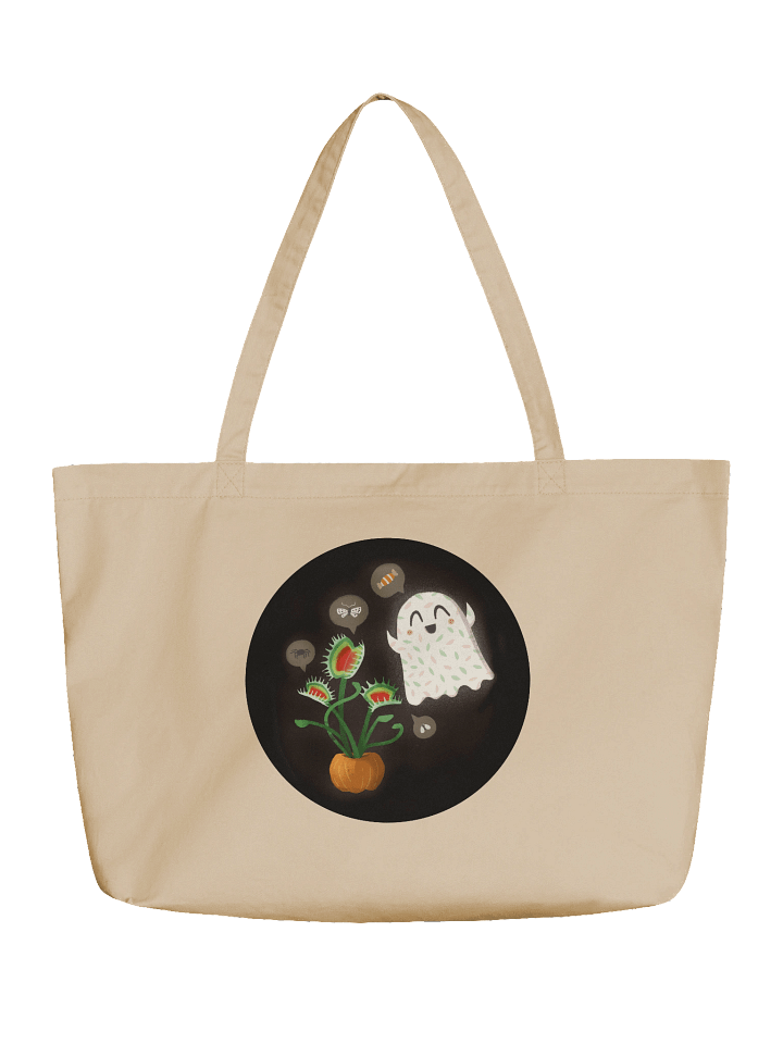 Little Ghost Plant Lover - Carnivorous Plant - Tote Bag product image (1)