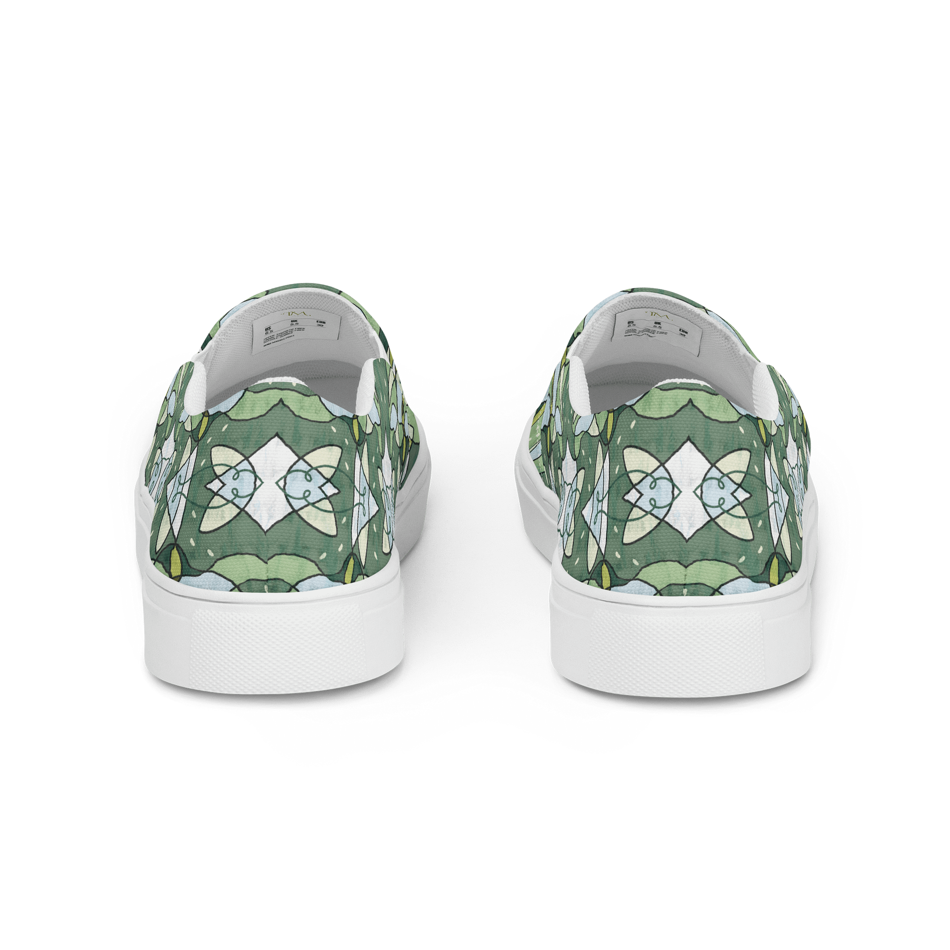 Cucumber Lineage – Women's Slip-On Canvas Shoes product image (4)