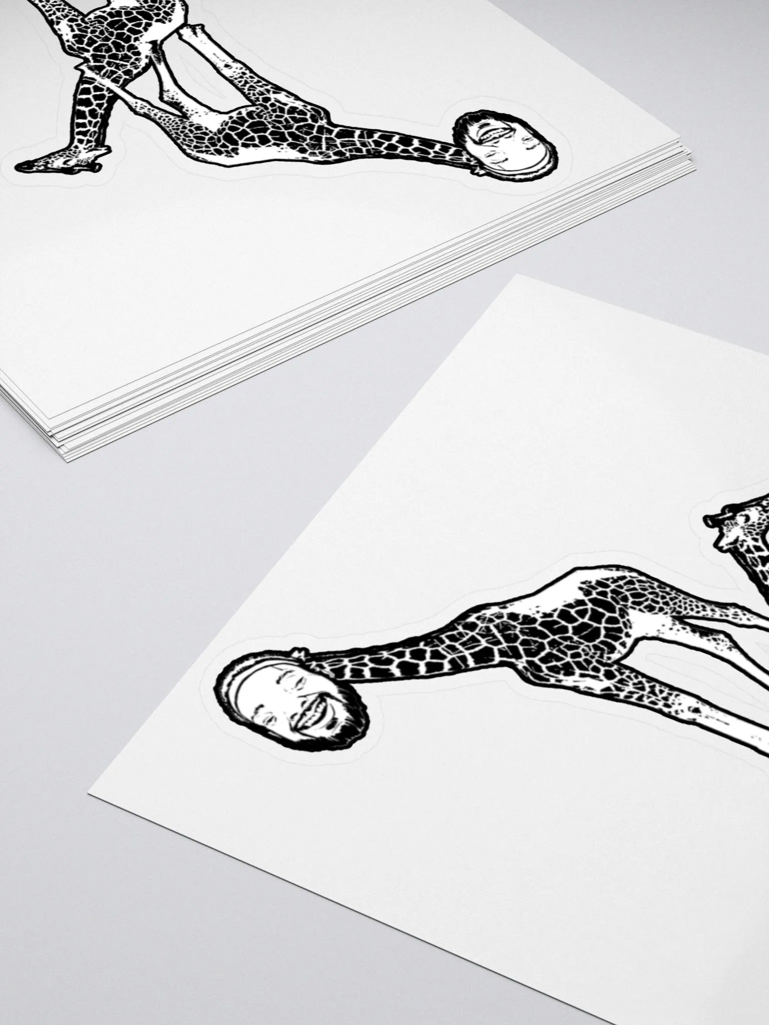 2 Giraffes Stickers product image (4)
