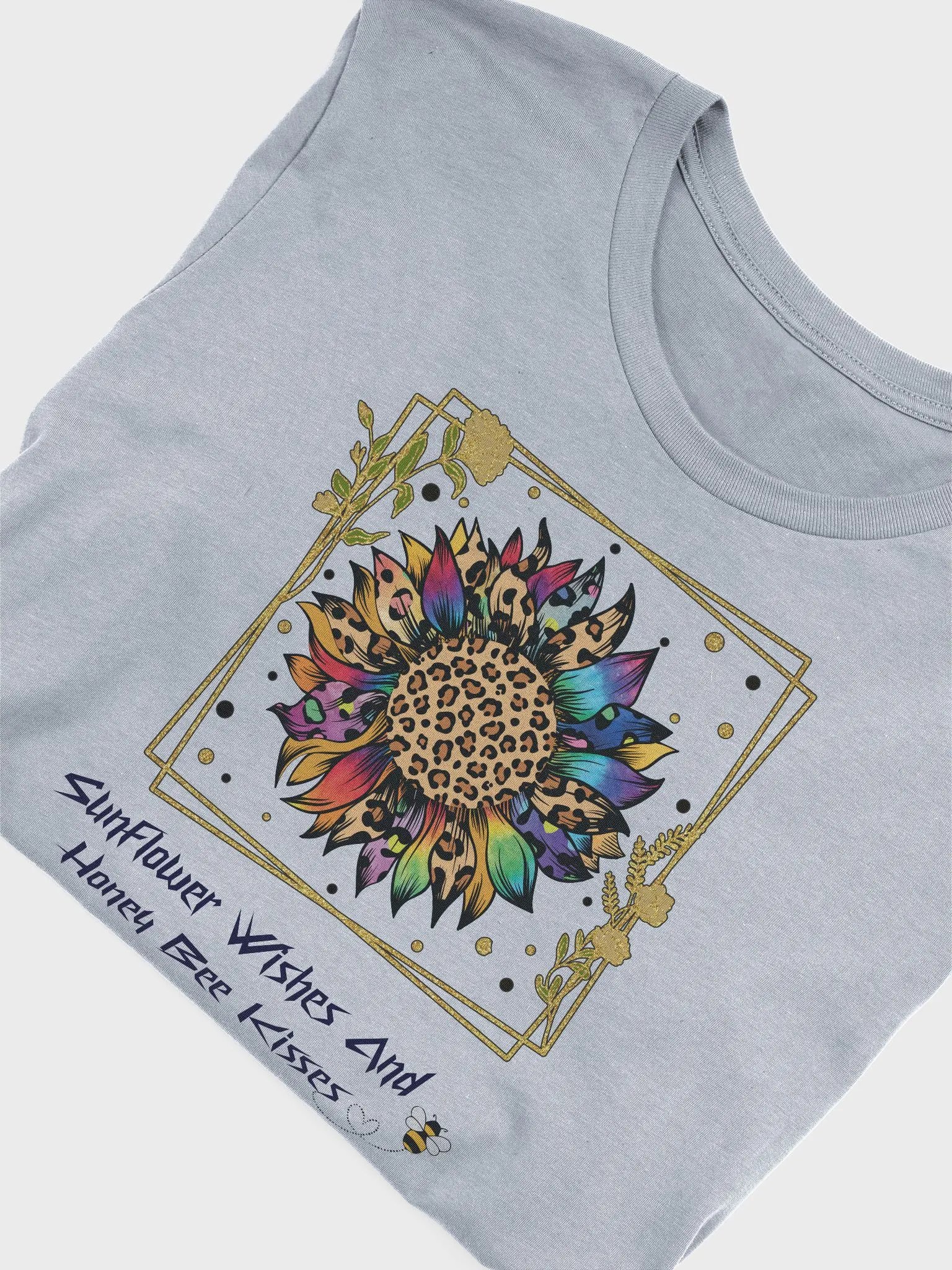 Sunflower Wishes and Honey Bee Kisses Premium T-shirt product image (15)