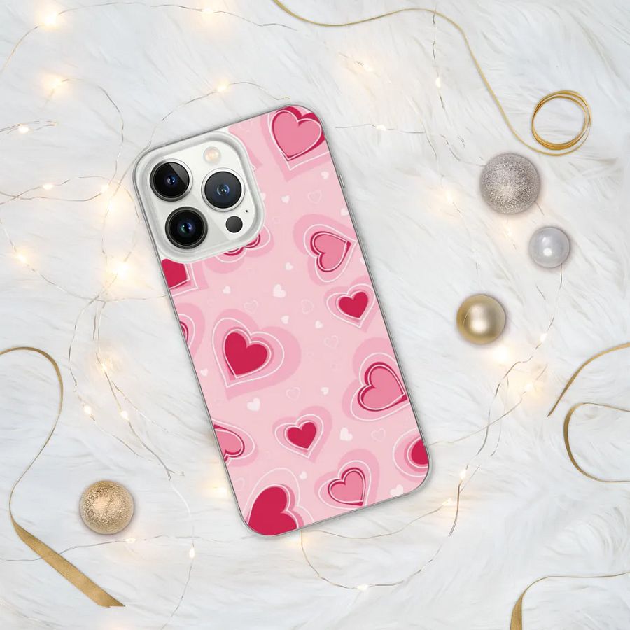 Lovely Hearts iPhone Case product image (34)
