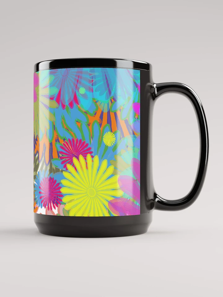 Daisy Festival Black Coffee Mug product image (1)